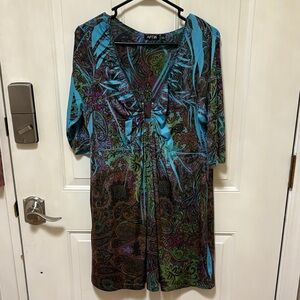 Apt. 9 Women's Vibrant Paisley Tunic